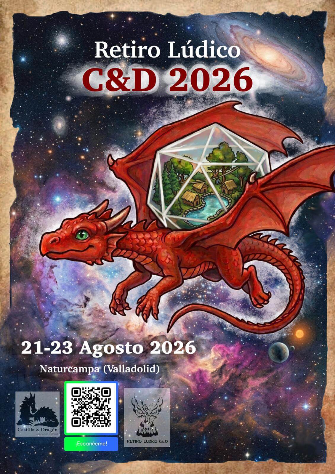 Cartel del Retiro Lúdico C&D 2026